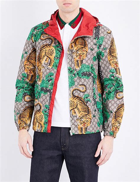 gucci tiger jacket mens|gucci tiger for sale.